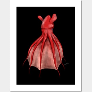 Vampyroteuthis infernalis Posters and Art